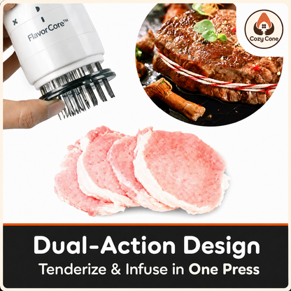 FlavorCore™ 2-in-1 Meat Tenderizer & Marinade Injector