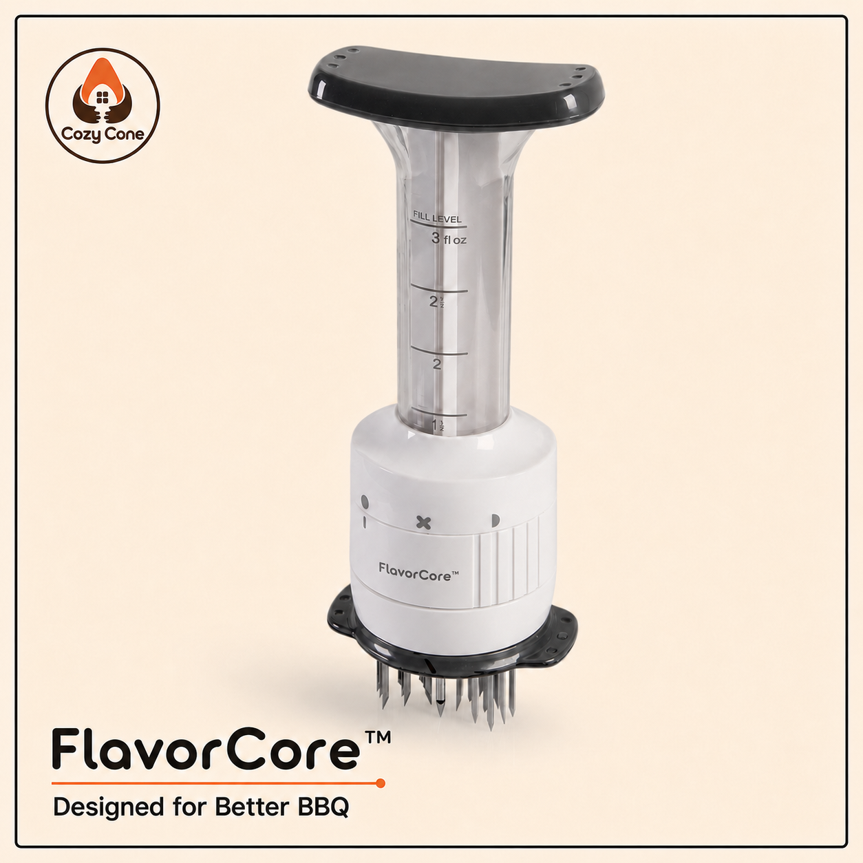 FlavorCore™ 2-in-1 Meat Tenderizer & Marinade Injector